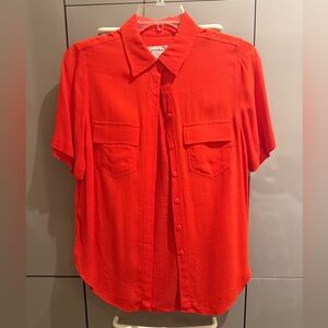 Anthro/Porridge Orange Blouse